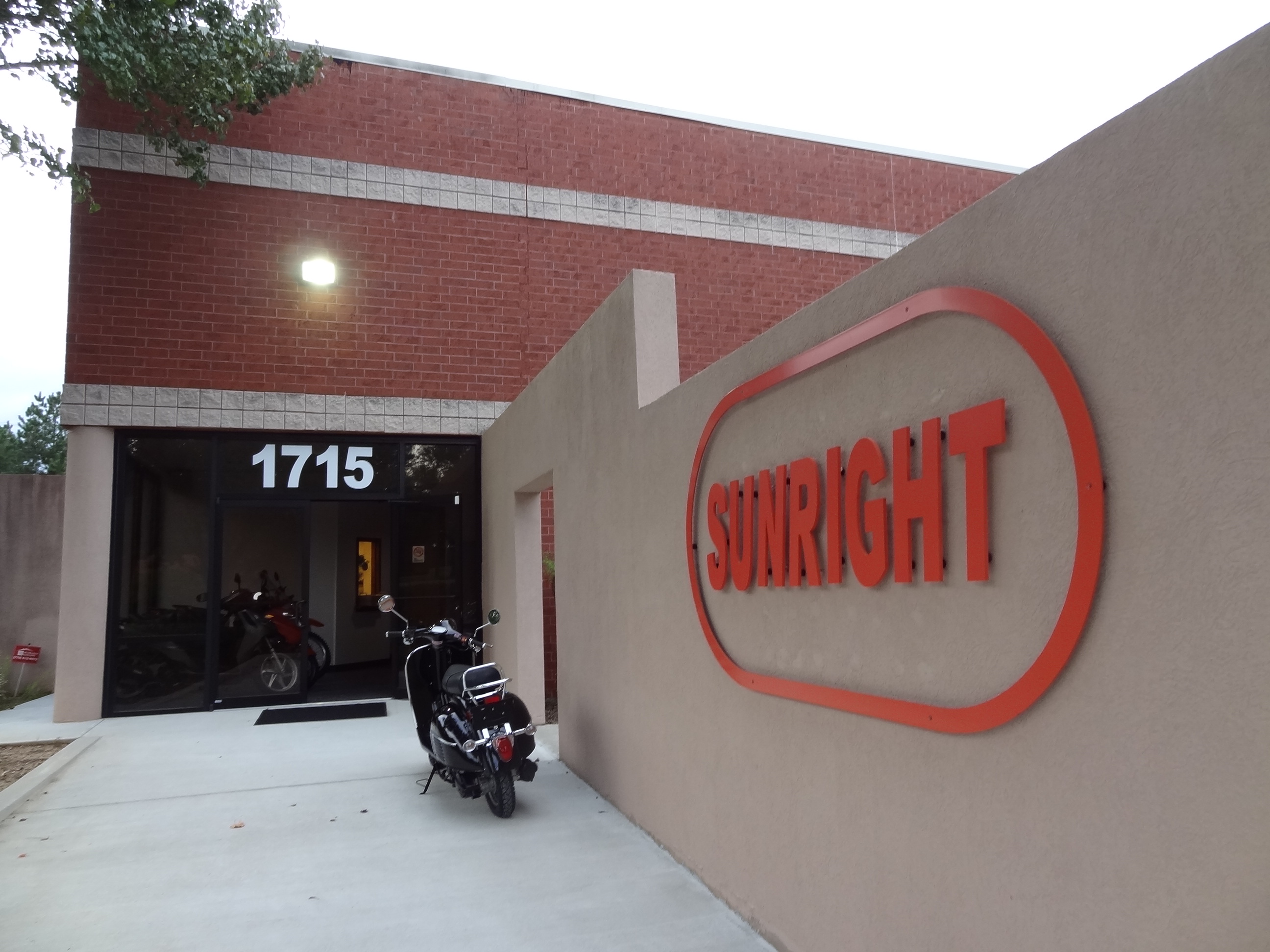 Sunright entrance